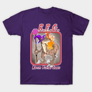 raptor playing games T-Shirt